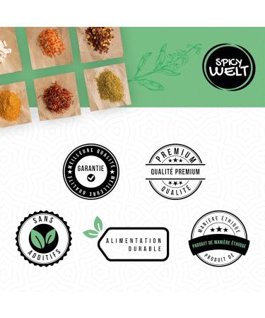 Spicy Welt Paprika Doux Moulu (1kg) Paprika en Poudre Rouge | Pour Poulet Marinade Sauce & Viande | Saveur Fruit e & Colorant Naturel | 100% Naturel Sans Additifs - Buy Online on GoSupps.com