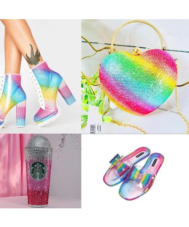 Dowarm 1440 Pieces SS4 Flatback Rhinestones 1.5MM Tiny Flatback Nail Crystal Rhinestones for Craft Dance Costumes Flat Back Nail Crystals Non Hotfix Rhinestones (SS4 / 1.5MM Rose Vitrail) - Buy Online on GoSupps.com