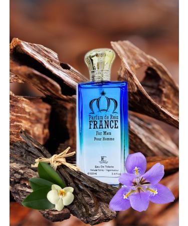 Parfum De Rois France Eau of Toilette 3.4 Fl. Oz. Woody Spicy fragrance for Men - Buy Online on GoSupps.com