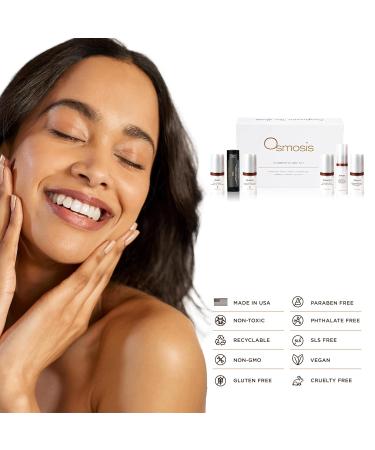 Osmosis Pigmentation Deluxe Kit 6 Piece Skin Care Regimen Helps Reduce Appearance of Dark Spots for Even Skin Tone Travel Size - Buy Online on GoSupps.com
