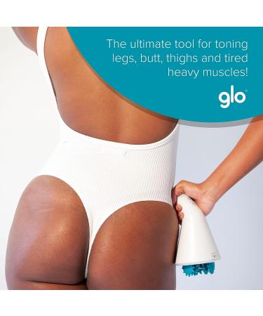Glo910+ Anti Cellulite Massage Machine | 4 Massage Heads for Toning Legs, Butt, Thighs | Ideal for Body Scrub & Exfoliation - Buy Online on GoSupps.com