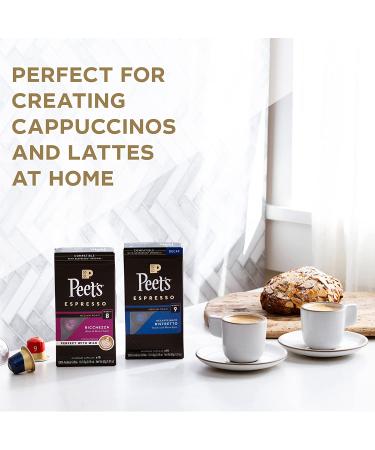 Peet's Coffee Espresso Capsules Variety Pack - 40 Count Nespresso Compatible Pods - Buy Online on GoSupps.com