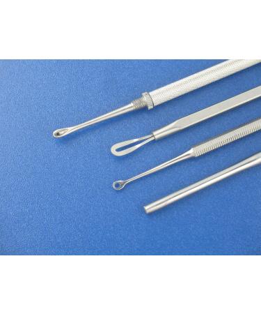 Professional Facial Care Set - Blackhead Remover & Comedone Squeezer | Stainless Steel Pimple Remover for Flawless Skin - Buy Online on GoSupps.com