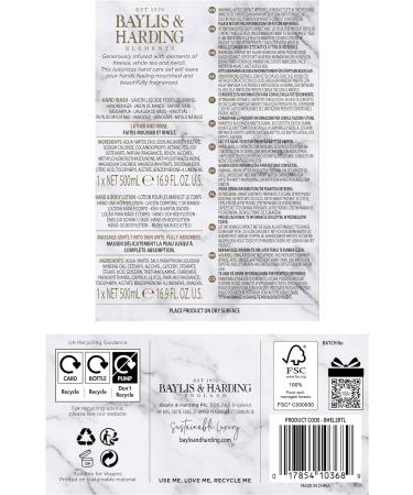 Baylis & Harding Elements White Tea & Neroli Hand Care Gift Set - Vegan, Luxury, Pack of 1 - Buy Online on GoSupps.com
