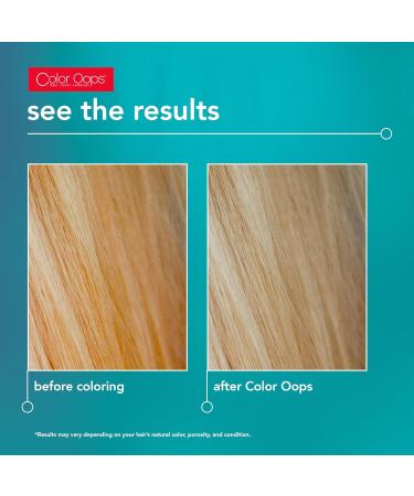 Color Oops Conditioning Bleach Kit with Coconut Oil - Gentle Color Remover for Hair - Buy Online on GoSupps.com