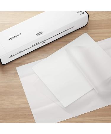 Amazon Basics Clear Thermal Laminating Plastic Paper Laminator Sheets - 9 x 11.5-Inch  200-Pack  3mil 200-Pack Sheets - Buy Online on GoSupps.com