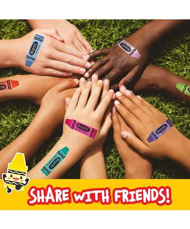 Crayon Shaped Kids Bandaid - Flexible Adhesive Bandages for Wound Care | First Aid Kit for Minor Cuts, Scrapes, Abrasions & Burns - 1 Pack - Buy Online on GoSupps.com