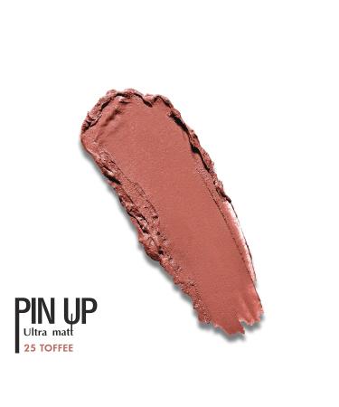 Luxvisage Ultra Matte Long-Lasting Liquid Lipstick Pin Up - Shade 25 Toffee - Buy Online on GoSupps.com