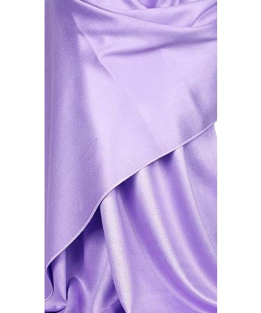 GFM Smooth Shiny Surface Pashmina Style Scarf - Lilac | L9 Collection - Buy Online on GoSupps.com