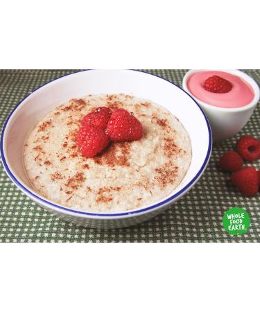 Wholefood Earth Organic Oat Bran Stabilised 3 kg - GMO Free, Vegan, High Fibre - Certified Organic Fruit - Pack of 1 - Buy Online on GoSupps.com