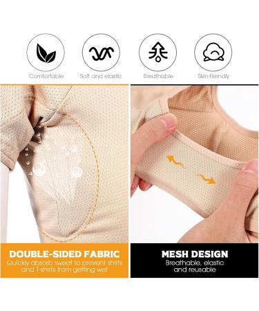Milist Armpit Pads | Absorbent Sweat Pads for Women - Breathable & Stain-Resistant (1 Pack Beige) - Buy Online on GoSupps.com