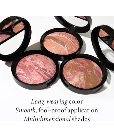 LAURA GELLER NEW YORK Baked Blush-n-Bronze Marbleized 2-en-1 Bronzer Blush Contour Face avec une lueur radieuse bronze au gingembre 12 Bronze Gingembre - Buy Online on GoSupps.com