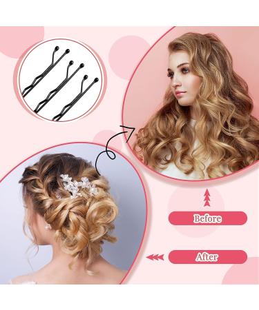 1000 Pcs Black Bobby Pins - Invisible Hairpins for Women | Hair Accessories for Thick, Long, Short Hair - Buy Online on GoSupps.com