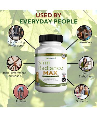 GREENVIFY Slim Radiance Max Dietary Supplement Maximum Strength All Natural Ingredients 60 Capsules 30-Day Supply (1) - Buy Online on GoSupps.com