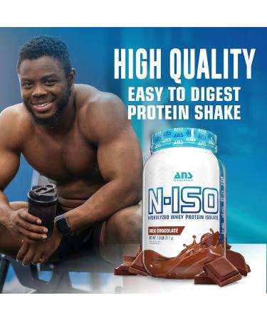 100% Pure Hydrolyzed Whey Isolate Protein with BCAAs - 25g Protein Peanut Free Gluten Free Zero Lactose - Milk Chocolate 1.8 lb - Shop Internationally - Buy Online on GoSupps.com