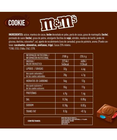  M&M's M&M Chocolate Bar Chocolate 16 x 165 grams - Buy Online on GoSupps.com