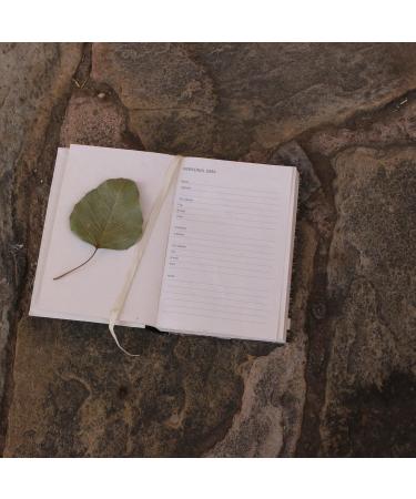 DeKulture Handmade Pyramid of Giza Artwork Eco-Friendly Task Planner Acid Free Paper Genuine Leather Spine Ideal Daily Diary for Personal & Office Use - Best Gift For Men Women 125 GSM 176 Pages - Buy Online on GoSupps.com