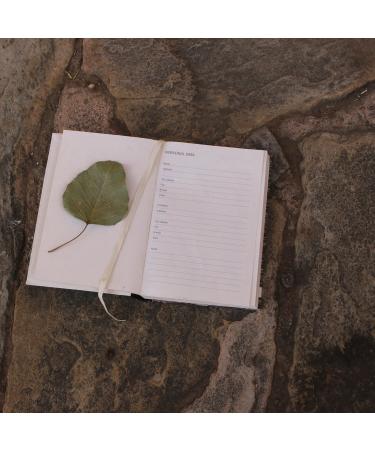 DeKulture Head of Nefertiti Daily Planner - 176 Pages (125gsm) Genuine Leather Spine Eco-Friendly Paper - Luxury Gift for Men & Women - Buy Online on GoSupps.com