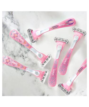Gillette Venus Treasures Disposable Women's Razors - 6 Count - Buy Online on GoSupps.com