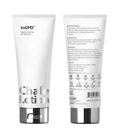 Chafe Lotion by Coochy Plus - RealDry Anti-Chafe Cream for Sensitive Skin | Protects Against Rubbing Friction & Irritation - Perfect for Athletes & Active Lifestyles - Buy Online on GoSupps.com