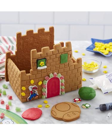 Wilton Super Mario Gingerbread Castle Decorating Kit - Build Your Own Nintendo Castle - Buy Online on GoSupps.com