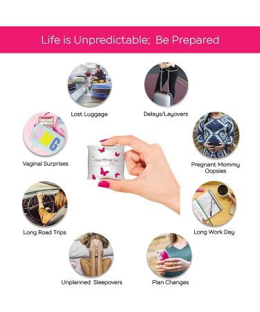 Travel Ready To-Go Panty Kit: Seamless Thong, Fresh Wipe, Pantyliner, Washbag - First Period & Incontinence Essentials - Buy Online on GoSupps.com