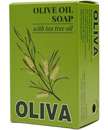  Oliva Oliva | Olive Oil Soap with Tea Tree 100g Bar - Buy Online on GoSupps.com