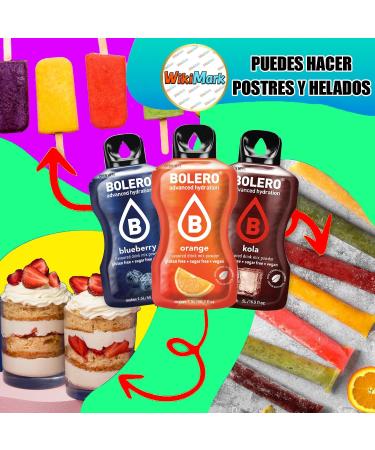  WikiMark Bolero Cola Sugar-Free Vitamin C Hydrating Drink Pack + 100 Health and Healthy Living Tips Card x WikiMark (24 units) - Buy Online on GoSupps.com