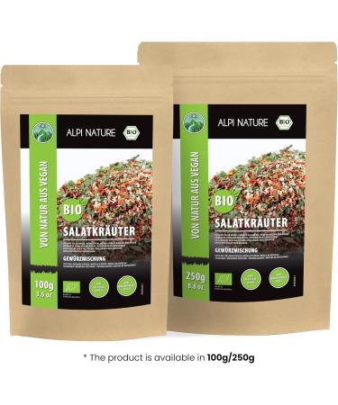  Alpi Nature Alpi Nature Organic Salad Seasoning 250g Mixed Herbs for Salads Organic Spices - Buy Online on GoSupps.com