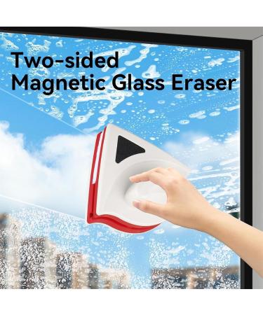 Sofenthiss Window Sill Cleaner Upgraded Magnetic Window Cleaning Tool Double Pane Side Window Cleaner Multi-Function Window Cleaning Brush - Buy Online on GoSupps.com