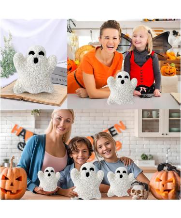 20cm Halloween Ghost Stuffed Plush Pillow for Kids - Cute Soft Hugging Toy for Boys and Girls | Ideal Halloween Party Favor or Birthday Gift - Ghost Decor for Sofa, Bedroom or Kids Room - Buy Online on GoSupps.com