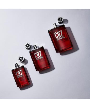Cristiano Ronaldo CR7 Eau de Toilette Spray for Men 1.7 oz - Aromatic Woody Fragrance with Bergamot, Sandalwood, Musk - Cedar, Cinnamon, Lavender, Vanilla - Long Lasting Scent - Buy Online on GoSupps.com
