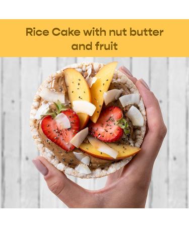 Organic Brown Rice Cakes - Lightly Salted  Gluten-Free | Lundberg 8.5 oz Pack of 6 - Buy Online on GoSupps.com