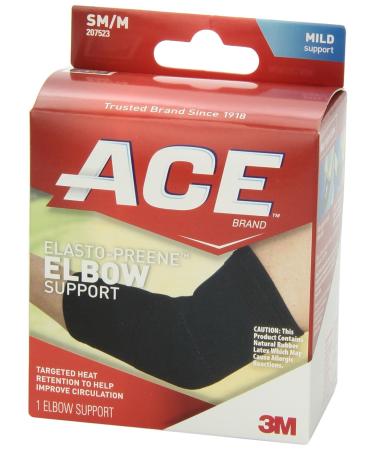 ACE Elasto-Preene Elbow Support | Small/Medium Compression | International Shipping Available - Buy Online on GoSupps.com
