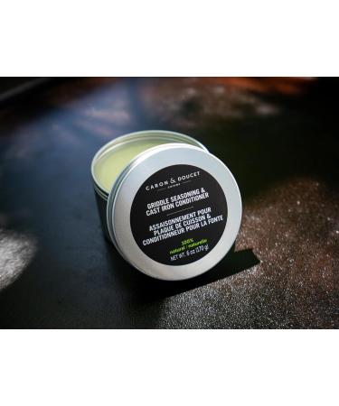 Caron & Doucet Ultimate Griddle Set | Plant-Based Seasoning Oil Soap & Salt Scrub | Care & Protect Your Cookware Internationally - Buy Online on GoSupps.com