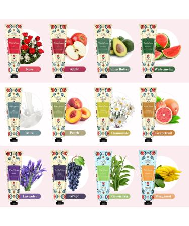 Hand Creams 10+2 Hand Creams Christmas Gift Woman Advent Calendar Repairing Moisturizing Christmas Gift - Buy Online on GoSupps.com