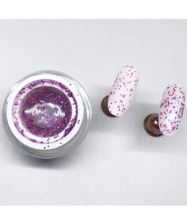 5 ml Exclusive UV Color Gel - Glitter Unicorn Three | Premium Glitter Gel for Nail Art | International Shipping Available - Buy Online on GoSupps.com