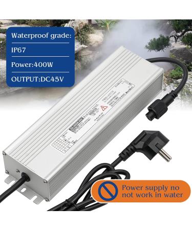Buy Muyirted 10-Head Ultrasound Fog Maker - 7L/h Humidifier with 400W Power for Gardens & Landscapes - Ideal for Glass Containers | International Shipping Available - Buy Online on GoSupps.com