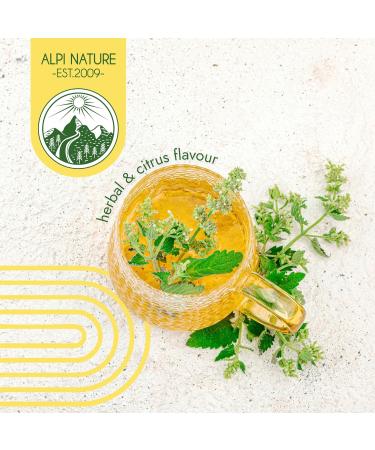  Alpi Nature Alpi Nature Organic Lemon Balm Tea 120 Tea Bags 120 g (6 Boxes of 20 Bags of 1 g) Lemon Balm Herb to Prepare Herbal Teas - Buy Online on GoSupps.com