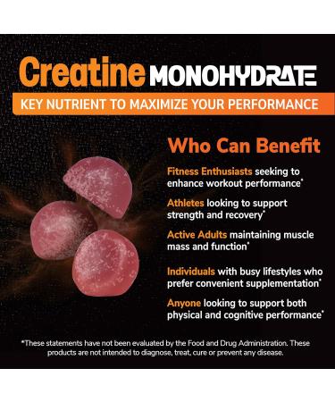 21st Century Full Fuel 365 Creatine Monohydrate Gummies 5g Per Serve Muscle Strength Recovery & Cognitive Support Mixed Berry Flavor 75 Gummies - Buy Online on GoSupps.com
