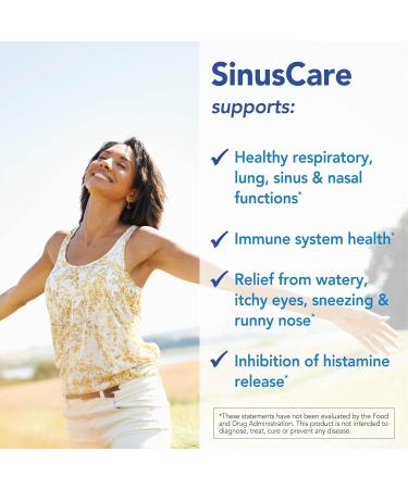 Patient One SinusCare | Supplement to Support Healthy Sinus Nasal Lung and Respiratory Function* | with NAC Quercetin and More | 60 Capsules - Buy Online on GoSupps.com