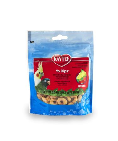 Kaytee Yo Dips Treat for All Pet Birds -- Strawberry Banana 3.5 oz - Buy Online on GoSupps.com