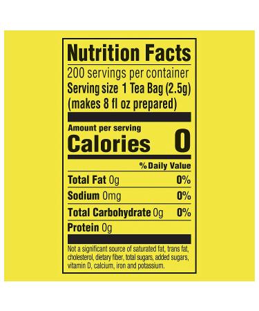 Lipton Black Tea Bags 2x200 Count (31.9 oz) - Supports a Healthy Heart - Hot or Iced Tea - Buy Online on GoSupps.com