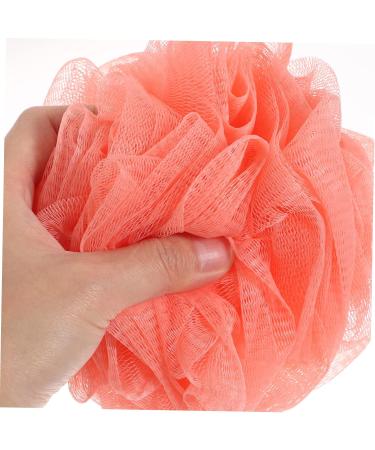  ARTSEWPLY 4 Pieces Bath Balls Pink Soft Flower Scrub Back Clean for Washing Get Bath Puff Bath Bush Foaming Bath Ball Luffa Bath Ball Bath Rub Pe - Buy Online on GoSupps.com