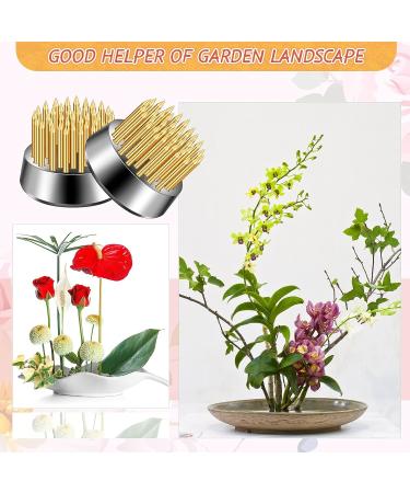 48-Piece Mini Round Flower Frogs for Arrangements - Floral Frog Pins for Small Vase Decor - 23mm Diameter Ikebana Supplies - Buy Online on GoSupps.com