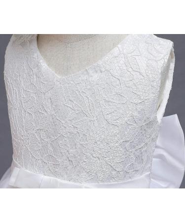 TTYAOVO Baby Princess Dress Baptism Christening Tutu Gown - White (2-3 Years) - Buy Online on GoSupps.com