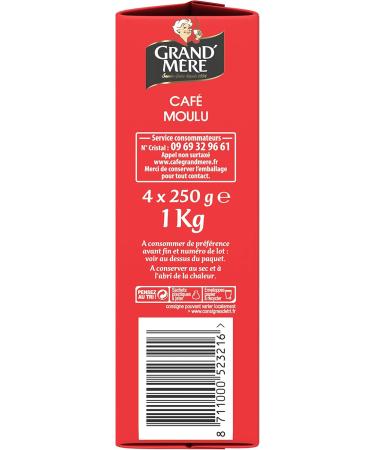 Grandmother Family Ground Coffee 1kg - Buy Online on GoSupps.com