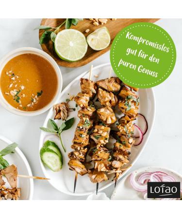 Lotao Bio Jackfruit Nature - Vegan Meat Replacement | 2kg Young Jackfruit Pieces Fresh & Natural - Ideal for Roulades Goulash Curry | No Additives or Soy - Buy Online on GoSupps.com