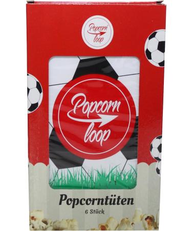 120 Pieces Football Popcorn Bags - Ideal Paper Decoration for Birthday Parties & Kids' Events - Buy Online on GoSupps.com