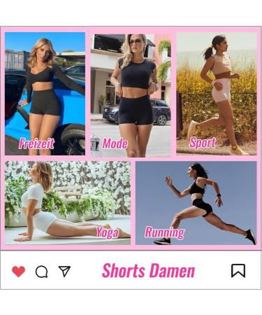 Women's High Waist Cycling Shorts - Opaque Sports Boxer Shorts & Gym Leggings in Black | Ddobb - Buy Online on GoSupps.com